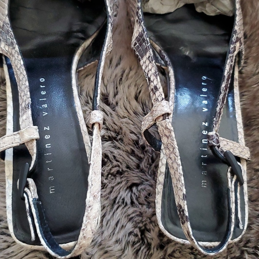 Martinez Valero Python Heels - image 4